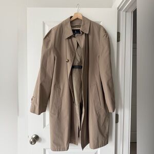 London Fog Men's Beige Trench Coat